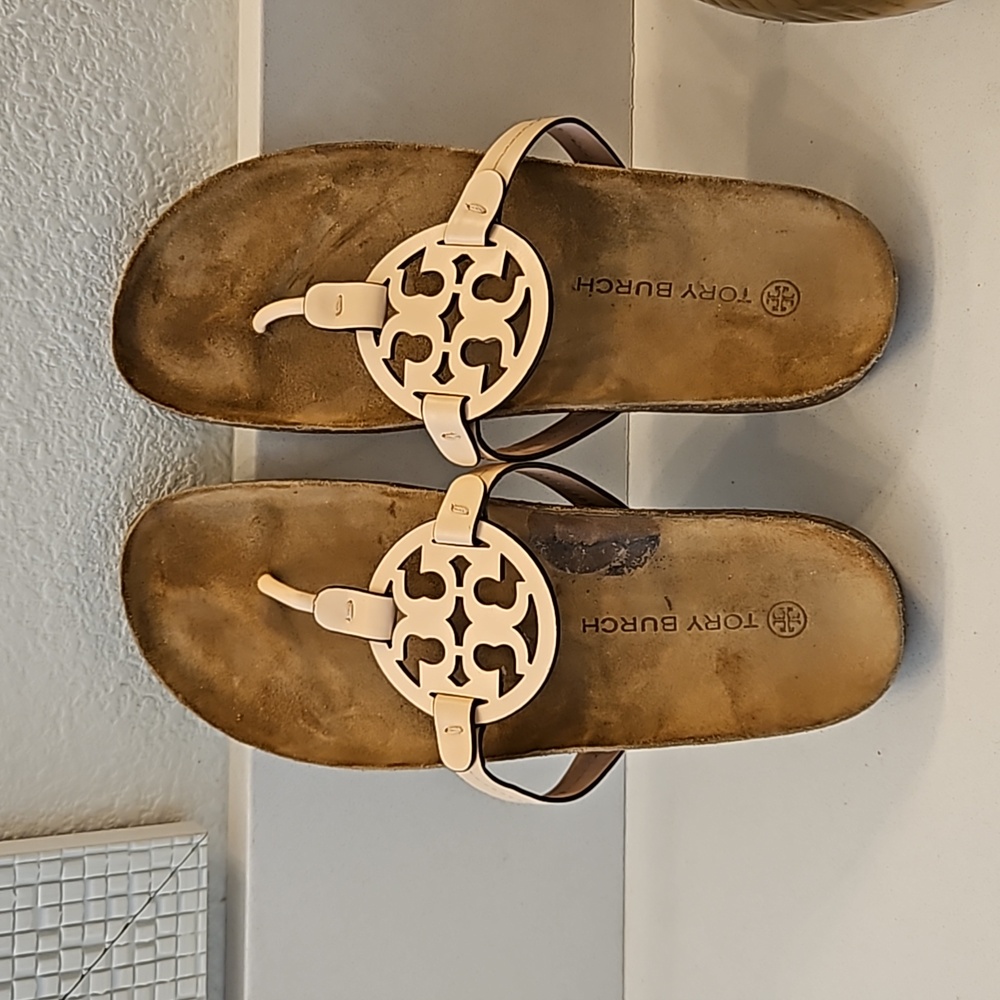 Tory Burch Miller Cloud Sandals sz 10 🎉 HP 🎉 - Picture 3 of 11